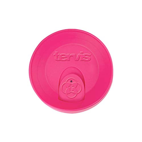 Tervis Neon Pink 24 oz Tumbler Mug Replacement Lid Top Lot of 2